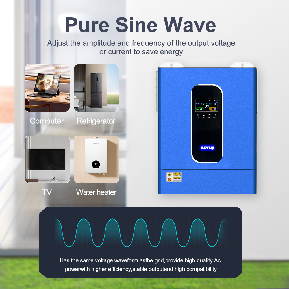 ANENJI 11KW 48V ハイブリッドソーラーインバー - Hybrid Solar Inverter 5.5Kw Mppt 48V のレビューと価格
