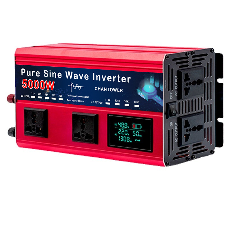 4000 ワット/5000 ワット/5500 ワット純粋な正 - Pure Sine Wave Inverter 5000W 48V 220V のレビューと価格