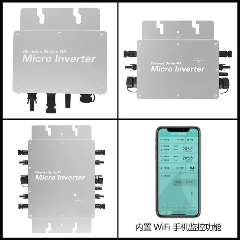 グリッド接続型太陽光マイクロインバーター WVC-350W、 - Micro Inverter 1400W Solar Grid Tie のレビューと価格