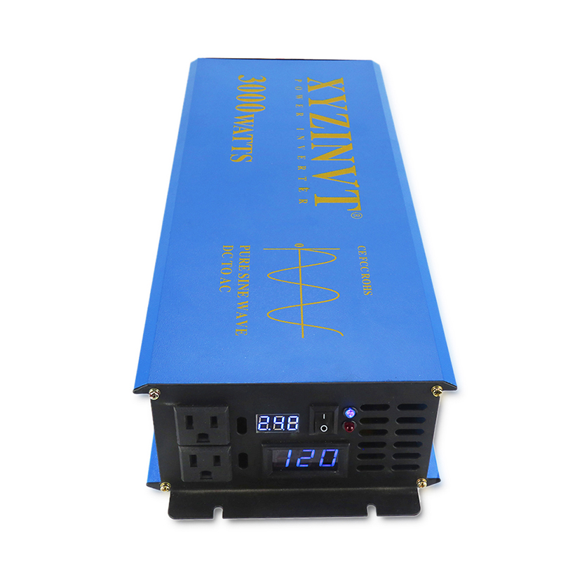 3000Wソーラーパワーインバーター 24V 220V 正弦 - Inverter Pure Sine Wave 60Hz 120V 3000W のレビューと価格